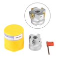 thumbnail image 1 of Dioche Face End Mill, Face Milling Cutter 4 Flute 50mm Right Angle For CNC Machine For Milling Machine, 1 of 8