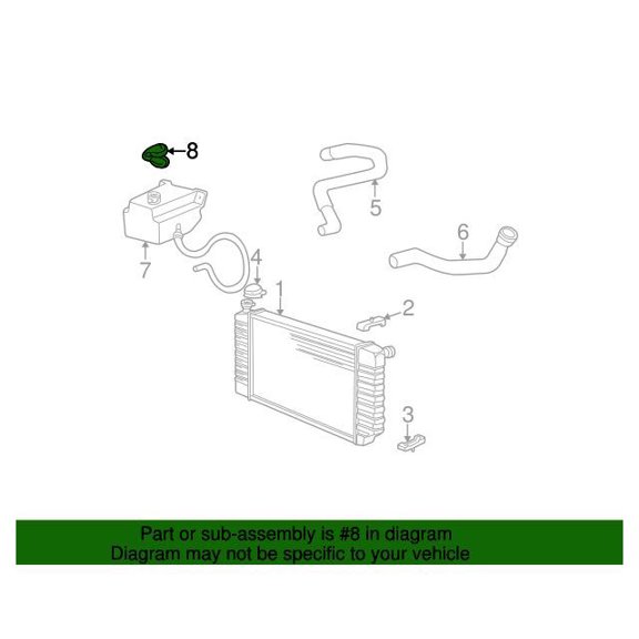 GM 15989074 Capcool Rcvy Rsvr