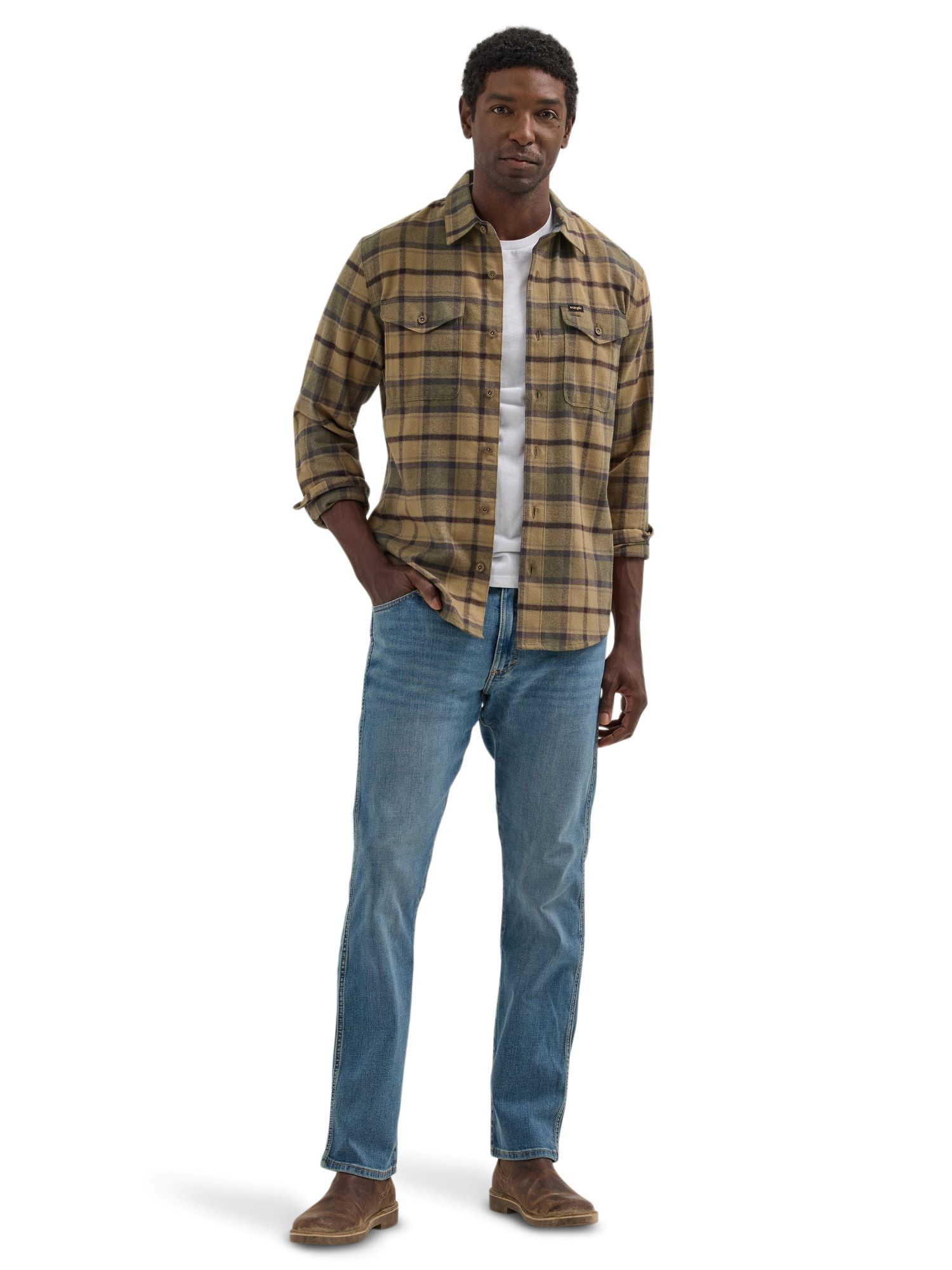 Wrangler® Men's 5-Pocket Bootcut Jean with Stretch, Sizes 30-42