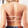 thumbnail image 6 of QASIEATN Wireless Jelly Bras for Women Deep V Full Coverage No Underwire Bras Women's Underwear, 6 of 6