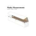 thumbnail image 2 of Box Partners Corrugated Mailers 9" x 3" x 3" White 50/Bundle M933, 2 of 3