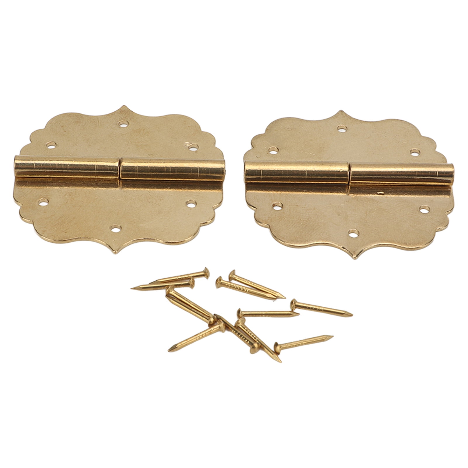 Tebru Antique Hinges Hardware,Hinge,Antique Hinge Exquisite Retro Design Unique Shape Corrosion