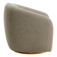thumbnail image 6 of Armchair Chair, Brown, Fabric, Living Room Lounge Cafe Lobby Hospitality Restaurant, Modern Contemporary, HB37825, 6 of 10