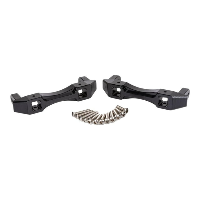 Soporte de montaje de parachoques trasero perfke para RC Car Axial SCX10 90022 90027