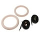 thumbnail image 2 of Par de Anillos de gimnasia kusrkot 28mm entrenamiento de fuerza fitness, 2 of 8