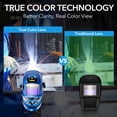 thumbnail image 4 of Casco de soldadura TRQWH KTS-JD03 con oscurecimiento automático True Color, 4 of 9