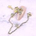thumbnail image 4 of Women Star Nail Art Chain Fashion Nail Art Rhinestones Nail Art Decorations, 4 of 5