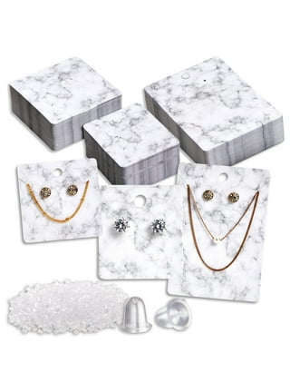 30pcs Jewelry Display Cards Necklace Earring Cards Jewelry Packaging for  Selling 