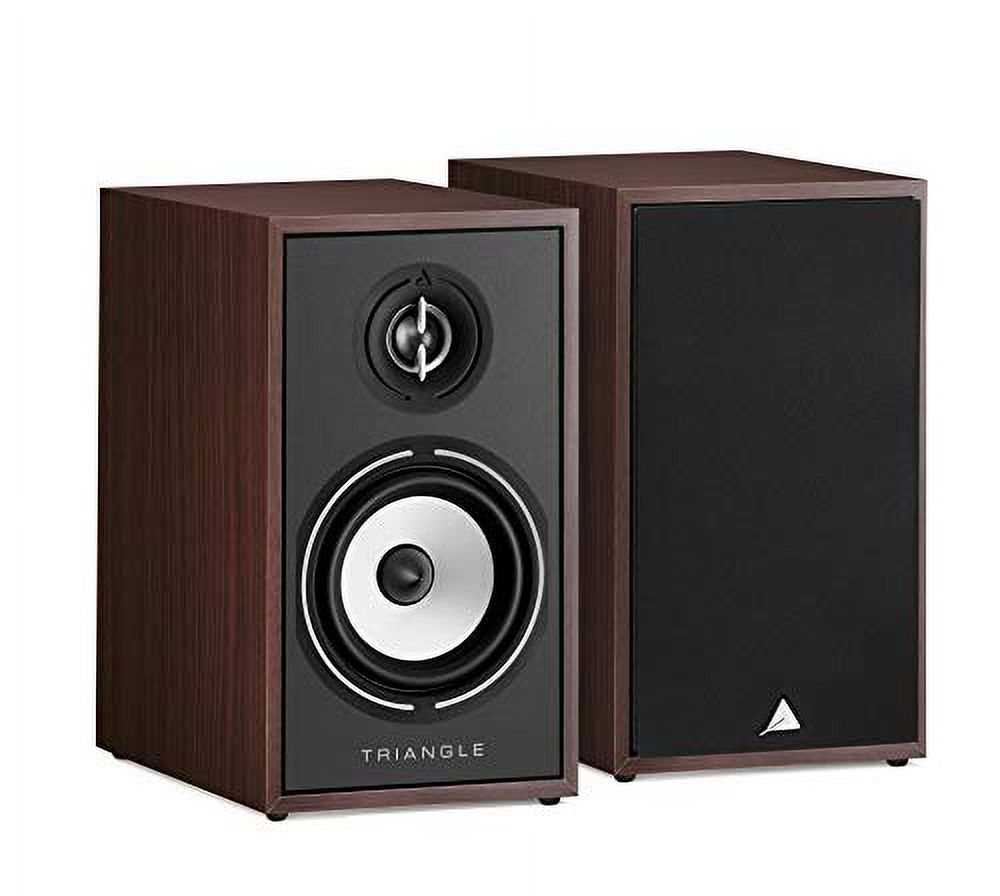 Triangle Borea BR02 Hi-Fi Bookshelf Speakers (Walnut, Pair)