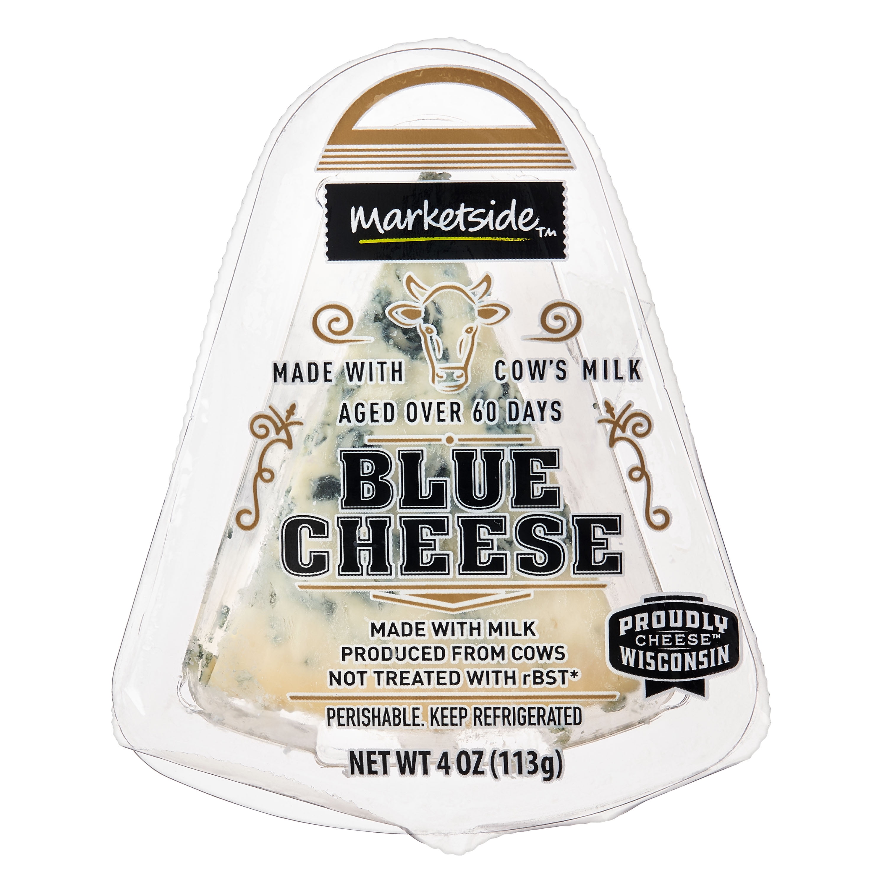 Marketside Blue Cheese Wedge, 4 oz