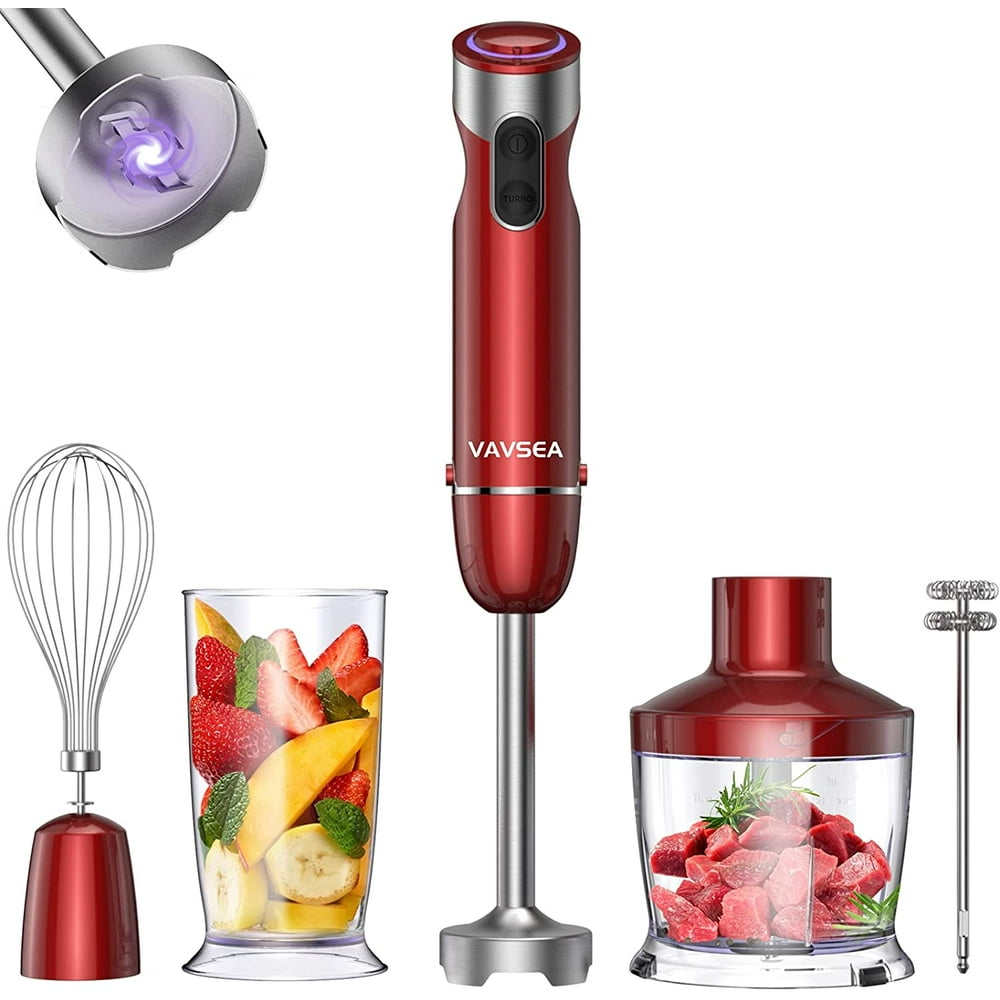 VAVSEA 1000W 5in1 Immersion hand Blender, 12 Speed Stick Blender with