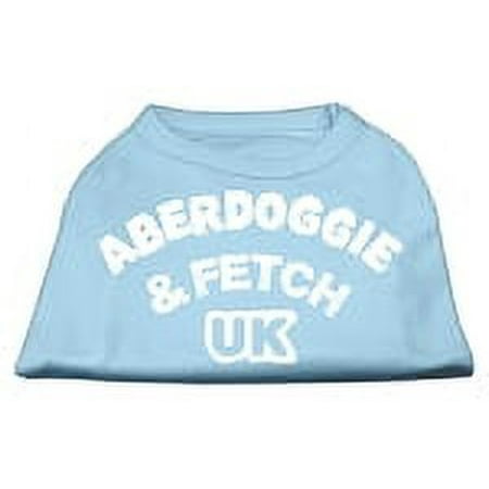 Pet Dog Cat Shirt Screen Printed, "Aberdoggie and Fetch UK"