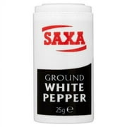 Saxa Ground White Pepper (25g)