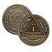 thumbnail image 3 of MYRECOVERYSTORE AA Coin with Roman Numeral Alcoholics Anonymous (1-60 Years) Year 28, 3 of 4