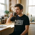 thumbnail image 4 of Mens Powered By Coffee T Shirt Funny Sarcastic Cool Saying Vintage Graphic Tee Graphic Tees, 4 of 9