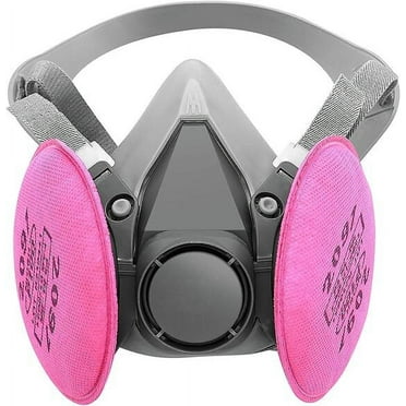 ANUNU Half Facepiece Reusable Respirator， with 2097 filters Against Dust