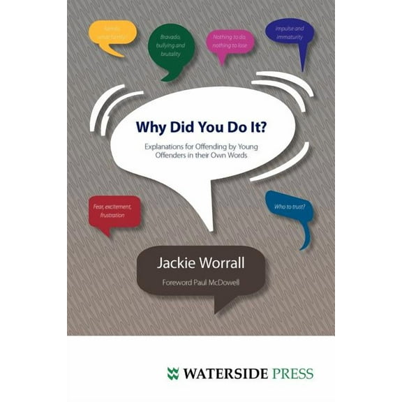 Why Did You Do It?: Explanations for Offending by Young Offenders in Their Own Words (Paperback)