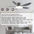 thumbnail image 2 of EcoNesxp Speed Nickel 4 Wire Ceiling Fan Switch 4 Pre-installed Wires 4 Pre-installed Wires, 2 of 5