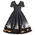 thumbnail image 5 of Likimi Hallowmas Dress For Women Dress Up Cartoon Print Stage Show Halloween Costumes For Performance Fashionable Cosplay Dresses Size L, 5 of 9