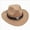 A10-Beige, variant on Toddler Cowboy Hat, Felt Cowboy Hats for 1-15, Western Cowgirl Costume for Kids, Boy and Girl Khaki 3-8 Years