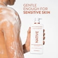 thumbnail image 5 of Native Moisturizing Body Wash Peach & Orange Blossom, 22 fl oz, 5 of 12