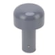 thumbnail image 5 of Lámpara USB con forma de hongo, control táctil, mini luz nocturna con brillo ajustable, 3 temperaturas de color, regulable, gris, 5 of 10