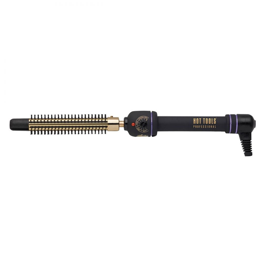 hot tools curling iron brush