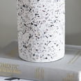 thumbnail image 2 of Evolution Kinsley Terrazzo Stone Table Lamp with White Shade in Multi-Color, 2 of 2