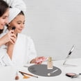 thumbnail image 4 of Beauty Silicone Makeup Mat Makeup Brush Storage Mat Desktop Organization Foldable Makeup Brush Cleaning Mat Silicone Makeup Tool Mat Portable Makeup Cleaning Mat, 4 of 7