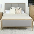 thumbnail image 2 of Arini Upholstered Queen Panel Bed Sand Wash and Grey, 2 of 12