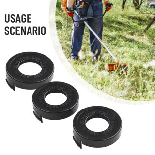  ST4500 Weed Eater Spools Compatible with Black Decker RS-136  GE600 CST800 ST1000 ST4000 ST4500 ST6800 Trimmer Replacement Spool Line  20ft 0.065” Edger Refills Parts Auto-Feed(10 Spool+2 Cap+2 Spring) : Patio