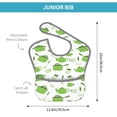 thumbnail image 4 of Bingfone Mess-Proof Baby Bib - Waterproof Bib For Baby Boy Or Girl With Food Catcher Pocket, Unisex-Kitchen Utensiles Cooking Pots, 4 of 8
