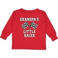 thumbnail image 3 of Inktastic Grandpa Little Racer Car Racing Boys Long Sleeve Toddler T-Shirt, 3 of 5