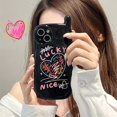 thumbnail image 2 of Estuche para teléfono Love Hear Graffiti Painting, estuche lindo 3D para iPhone 14, 13, 12, 11 Pro Max, estuche Poly XS Max zhangmengya LED, 2 of 2