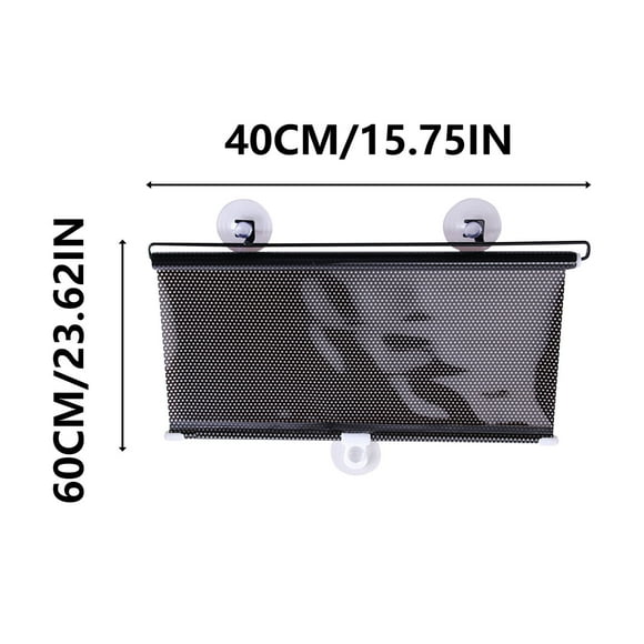 Car Sunshades Sun Protection Thermal Insulation Curtains Automatic Rolling Blinds And Household Automatic Retractable Window Sunshades For Car Use