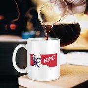 White Mug Fashion KFC Logo Tm