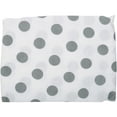 thumbnail image 5 of TL Care Inc Modern Gray Polka Dot Cotton Sheet Set Crib Bed, 5 of 9