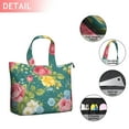 thumbnail image 2 of Pioneer Flower Floral Print Pattern Travel Tote Bags for Women Carry On,Large Weekender Bags for Women Travel,Multi Functional Duffle Bag for Work,Shopping,Sports, 2 of 5