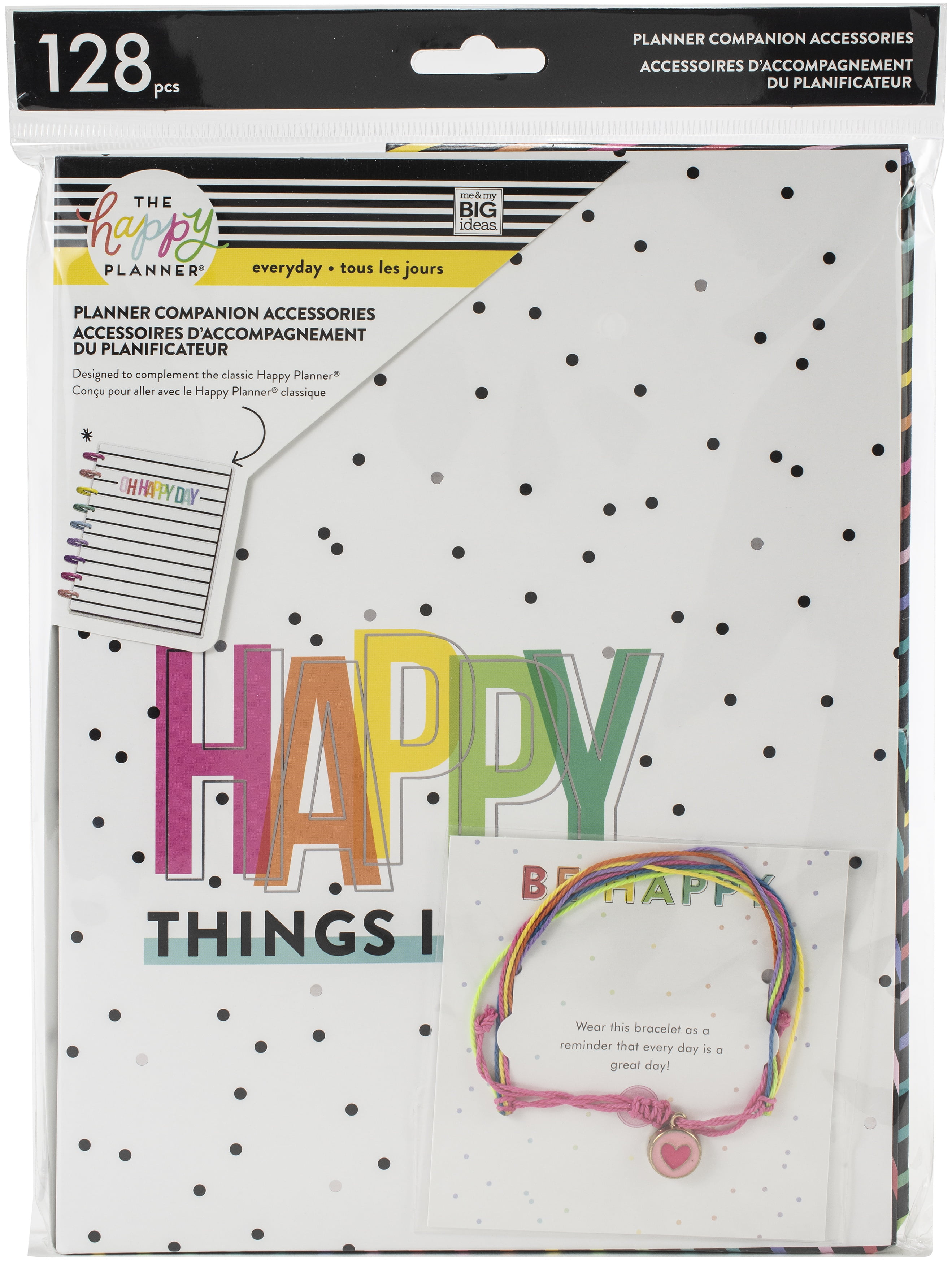 THE HAPPY PLANNER Companion Accessories HAPPY THINGS INSIDE 128 pcs Classic  Size