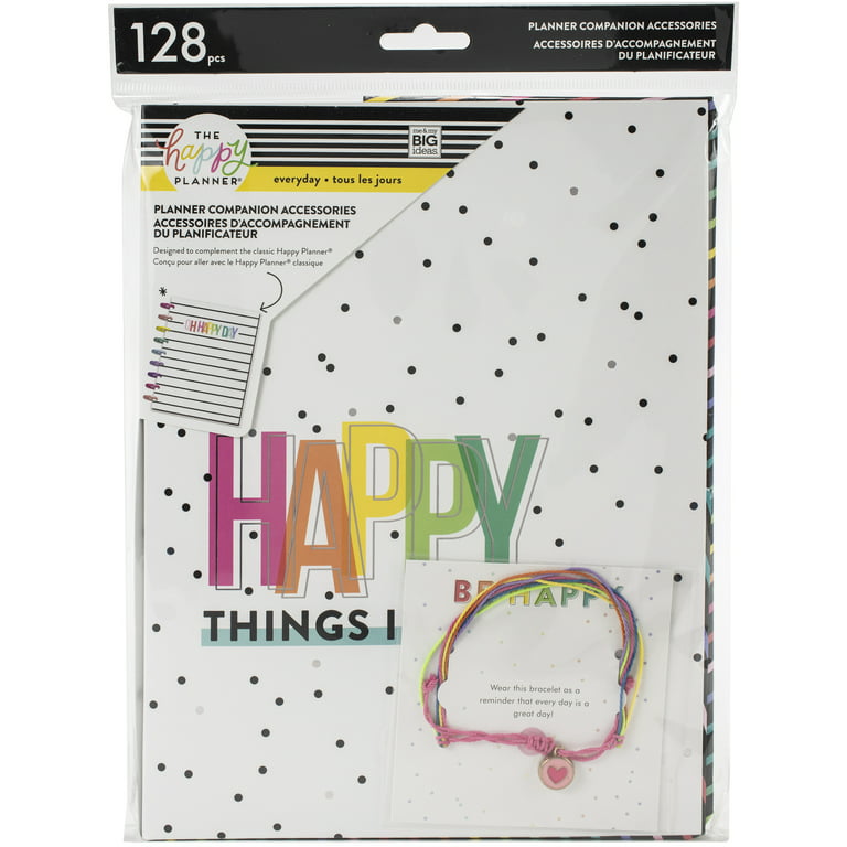 Happy Planner Classic Planner Companion Accessories-Happy Things, 128/Pkg 