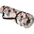 thumbnail image 2 of Jessica Simpson Extra Thick Fitness Yoga Mat with Carrying Strap, Floral, 2 of 4