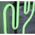 thumbnail image 4 of Amped & Co Cactus Neon Desk Light, Real Neon, Green, Large 16.5 x 7 inches, Home Decor Signs For Unique Rooms, 4 of 9