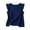 Navy, variant on CFMIURAN Women's Linen Blend Sleeveless Tank Tops Ruffle Flutter Sleeve Round Neck Textured Fabric Loose Relaxed Fit Summer Casual Daily Solid Color Blouses(Black, M)