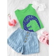 thumbnail image 3 of Roarr Funny Monster Doodle T-Shirt Toddler -Image by Shutterstock,  5 Toddler, 3 of 4