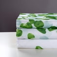 thumbnail image 5 of Cortina de ducha de tela para baño, juego de cortinas de ducha de guijarros azules con 12 ganchos, resistente al agua, 72 x 72 pulgadas (verde), 5 of 5
