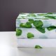 thumbnail image 5 of Cortina de ducha de tela para baño, juego de cortinas de ducha de guijarros azules con 12 ganchos, resistente al agua, 72 x 72 pulgadas (verde), 5 of 5
