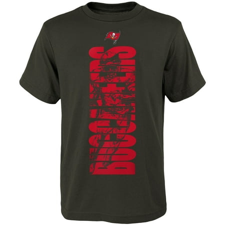 Reebok Youth Tampa Bay - Youth Black Tampa Bay Buccaneers Side T-Shirt