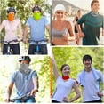 thumbnail image 6 of 6 Pieces Summer UV Protection Face Clothing Neck Gaiter Scarf Sunscreen Breathable Bandana, 6 of 7