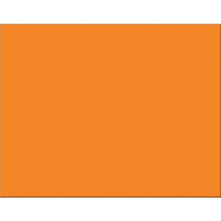 Pacon® Railroad Board  4-Ply  22  x 28   Orange  Pack of 25
