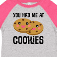 thumbnail image 4 of Inktastic You Had Me at Cookies Boys or Girls Toddler T-Shirt, 4 of 5